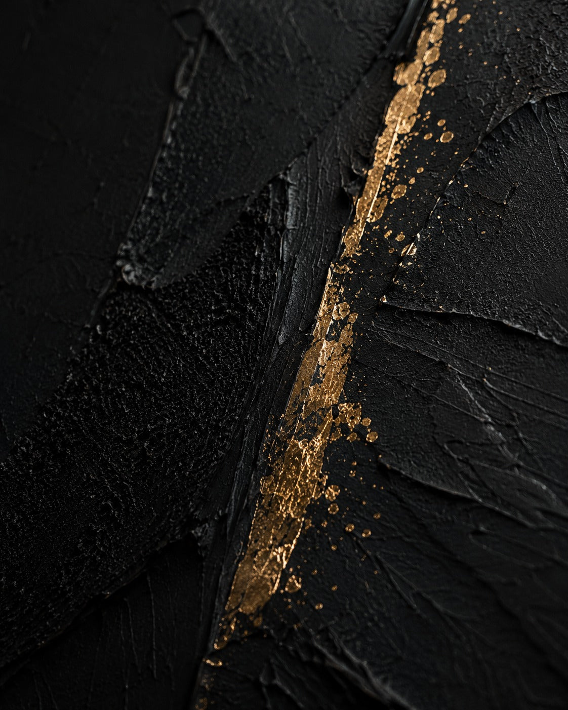 Obsidian — Signature Edition | Gold texture detail close-up, NorthLives